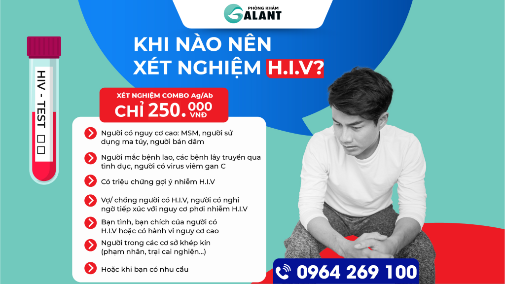 Khi nào nên xét nghiệm HIV