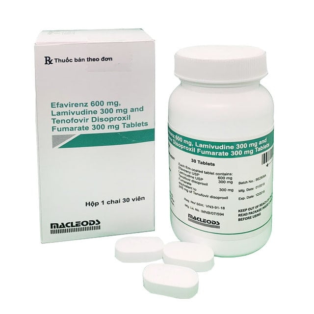 Nhóm thuốc ARV NNRTI có Efavirenz