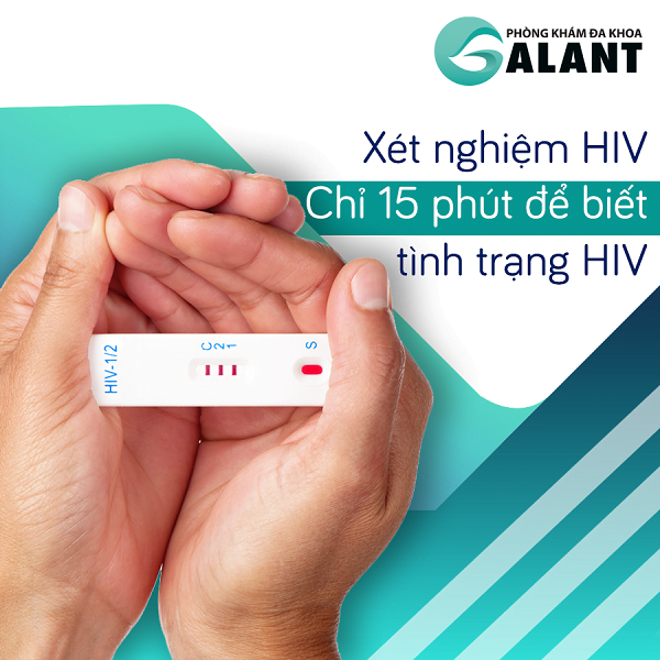 Ảnh 3: Que test HIV dự báo kết quả trong vòng 15 - 60 phút