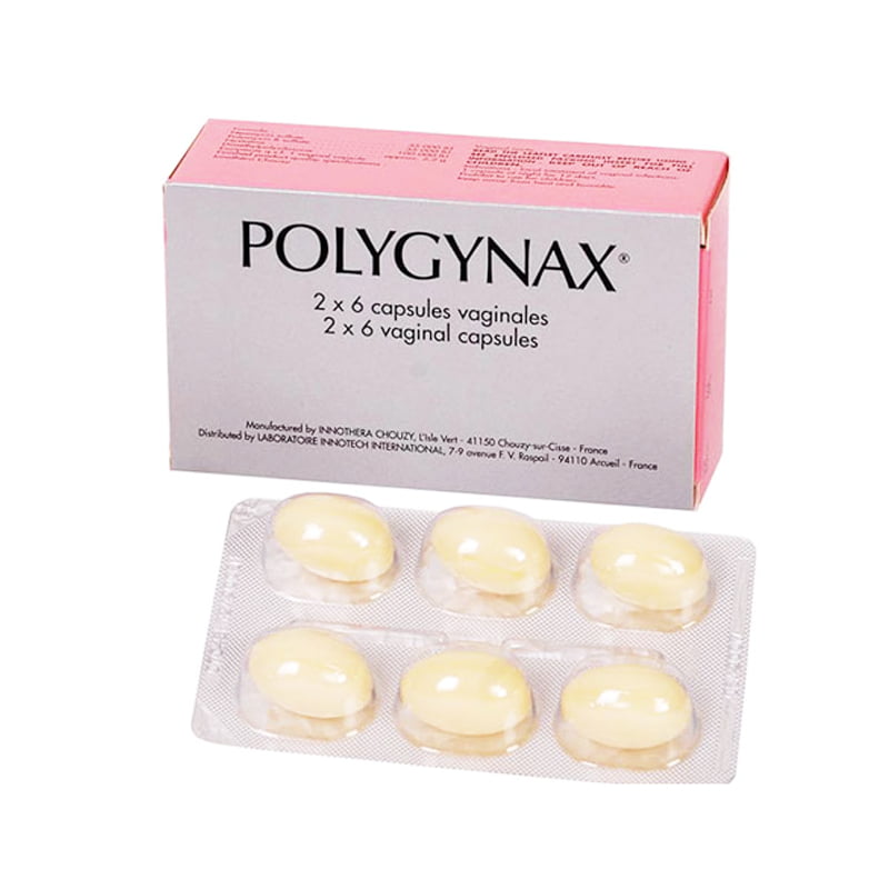 Thuốc trị phụ khoa dạng viên đặt Polygynax hiệu quả nhanh chóng