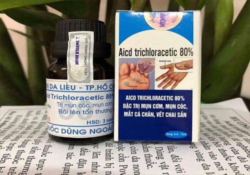 Thuốc kháng sinh Acid Trichloracetic 80% được dùng nhiều hiện nay