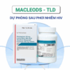 thuốc Macleods TLD dự phòng sau phơi nhiễm HIV