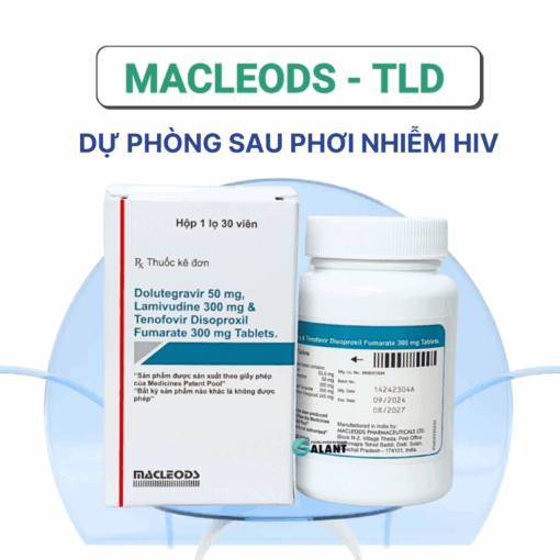 thuốc Macleods TLD dự phòng sau phơi nhiễm HIV