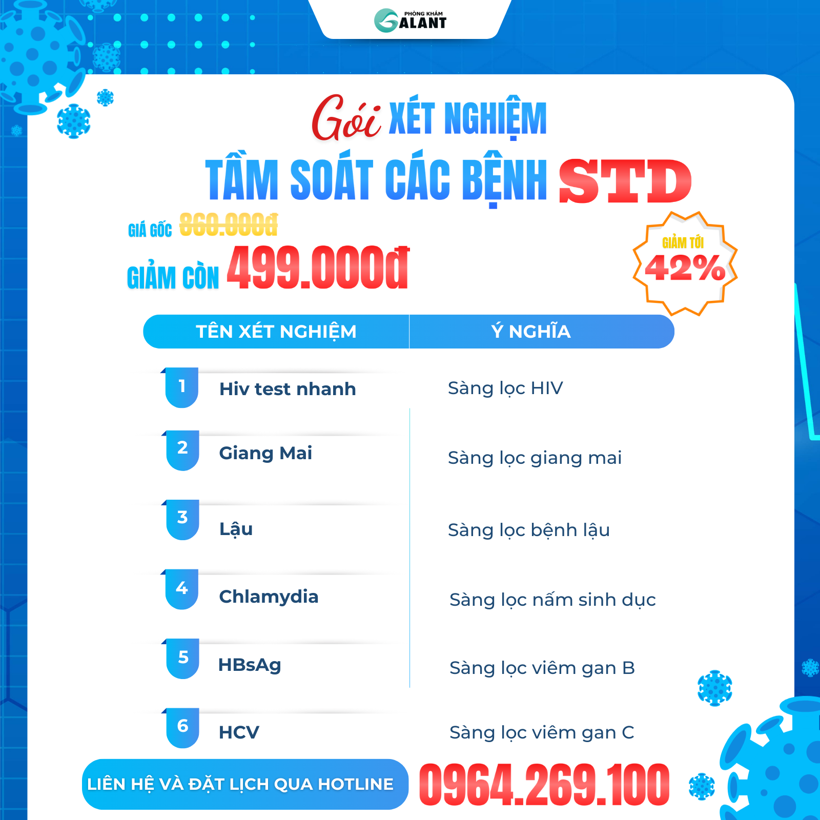 goi xet nghiem 499k