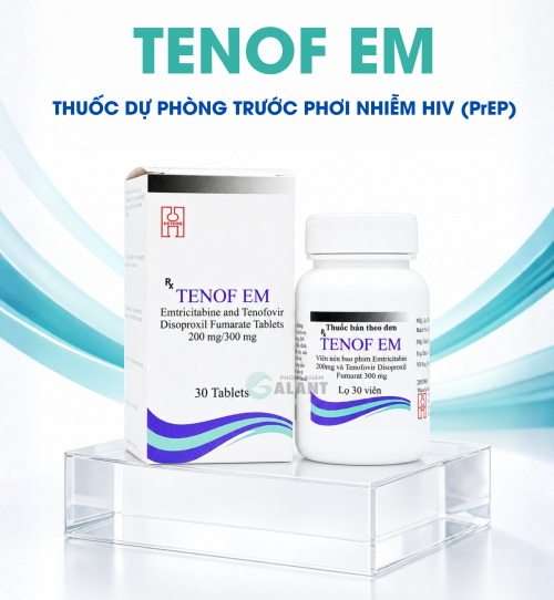 Tenof Em – 30 viên – PrEP dự phòng trước phơi nhiễm HIV